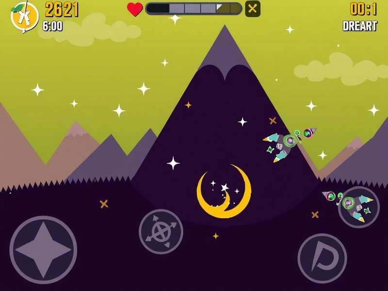 Cosmic Prakash Trek Gameplay Screenshot